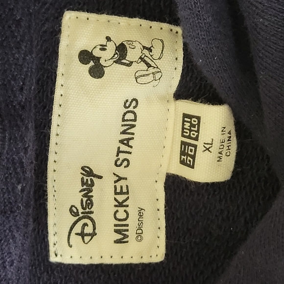 Uniqlo Navy Blue Mickey Mouse Sweater Dress | Size XL - Picture 9 of 9